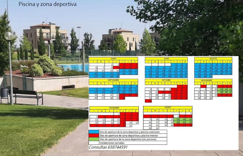 Apartamento Con Jardin Privado Y Piscina Leilighet Cirueña Eksteriør bilde